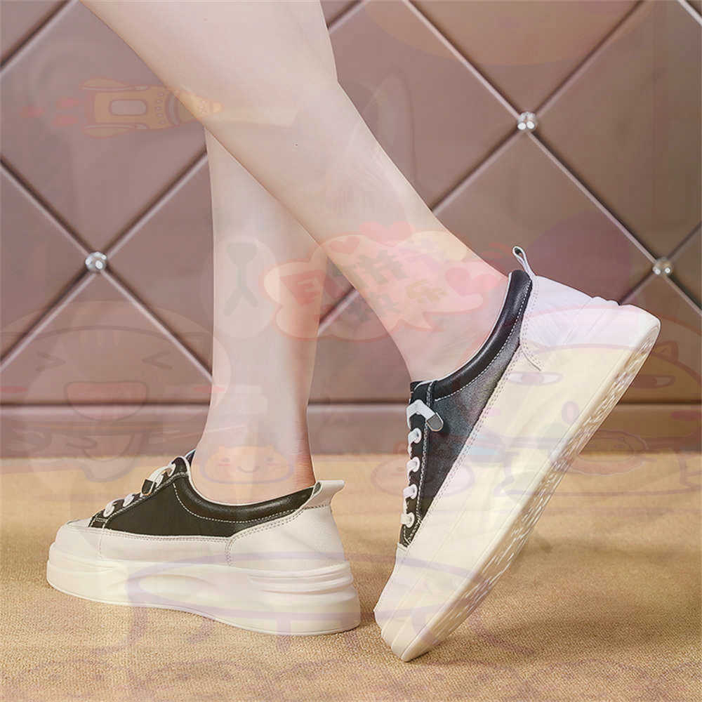Travel Accessories For Young Women - レースアップ分厚いローファー女性スケートボードスポーツシューズバスケットスニーカーリアルポータ​​ブルニュース Beskets Teni 高品質
