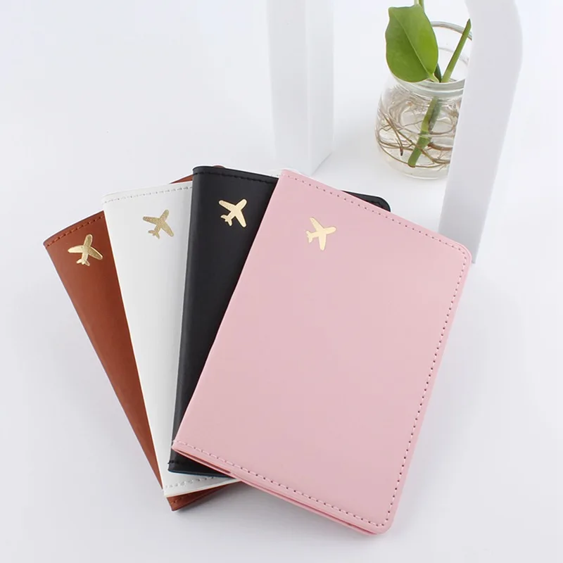 Travel Wallet Slim - シンプルなファッションパスポートホルダーバッグ旅行薄型スリム ID カードドキュメント財布旅行 PU レザーカードケースカバーユニセックスギフト