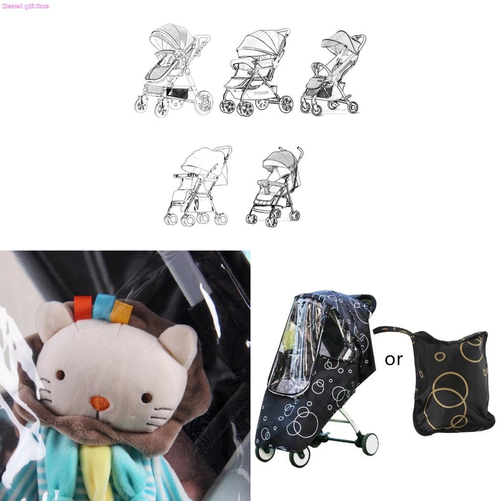 Travel Accessories With Toddler - D0JC 1 個ポータブルユニバーサルメッシュ防水シールド換気キャノピーベビーカー