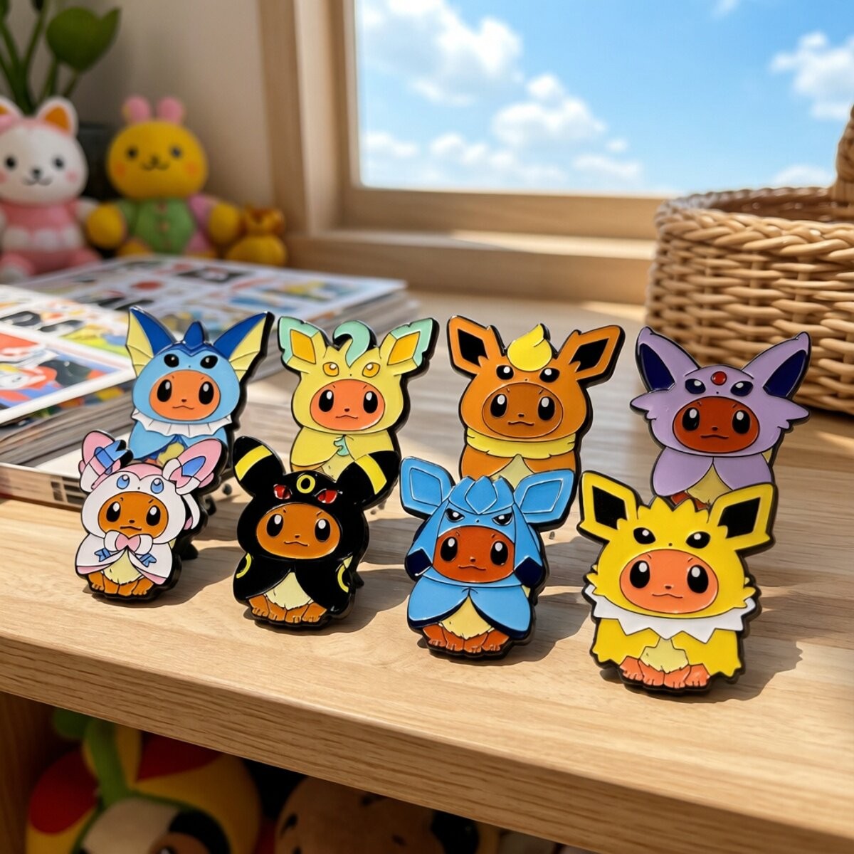 Travel Accessories Girly - かわいいポケモンアニメイーブイコスヴァポレオンボーイトラベルバッグアクセサリーインエーブイコスアンブレオンシルベオンガールバックパックアクセサリー