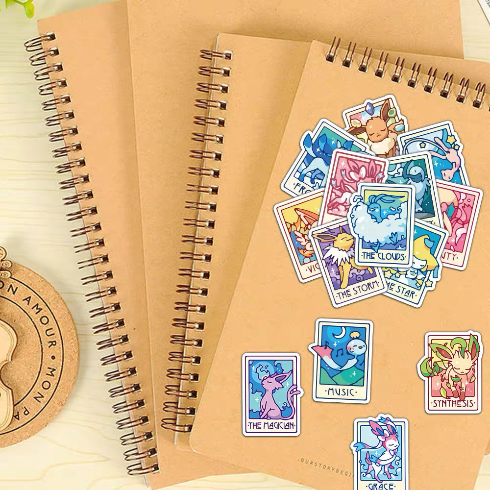 90/180枚入り ポケモン かわいい DIY ステッカー  - Sticker Luggage Decorative のレビューと価格