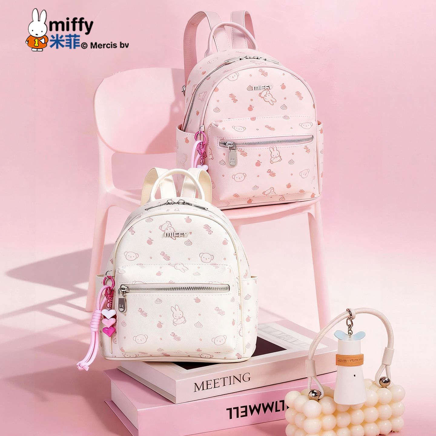 アニメミッフィーバックパックエンボス加工2026新しいスタイ - Travel Accessories Girly のレビューと価格