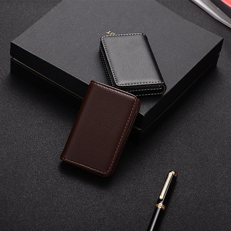 2026 PU レザー名刺入れ磁気バックル付きスリムポケット - Travel Wallet Slim のレビューと価格