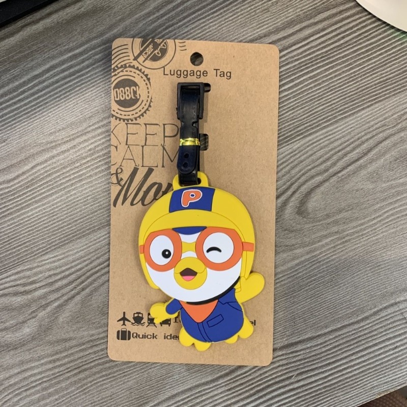 かわいいポロロ ルピービーバー ラゲッジタグ、キュートなイン - Travel Accessories Girly のレビューと価格
