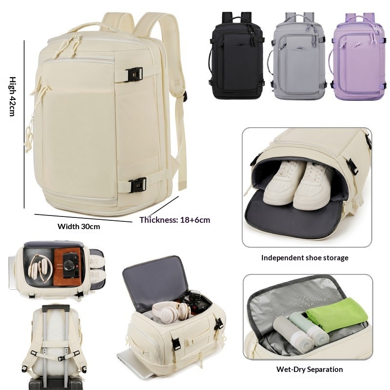 旅行用バックパック 大容量 多機能 パソコンバッグ 軽量 ラ - It Travel Accessories のレビューと価格