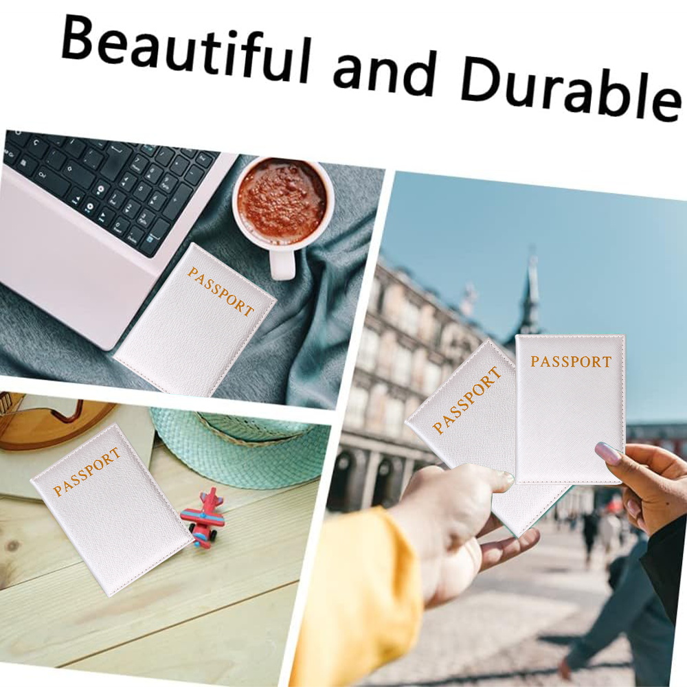 PUレザーパスポートカバー,カードケースカバー,ピンクのレタ - Travel Wallet Slim のレビューと価格