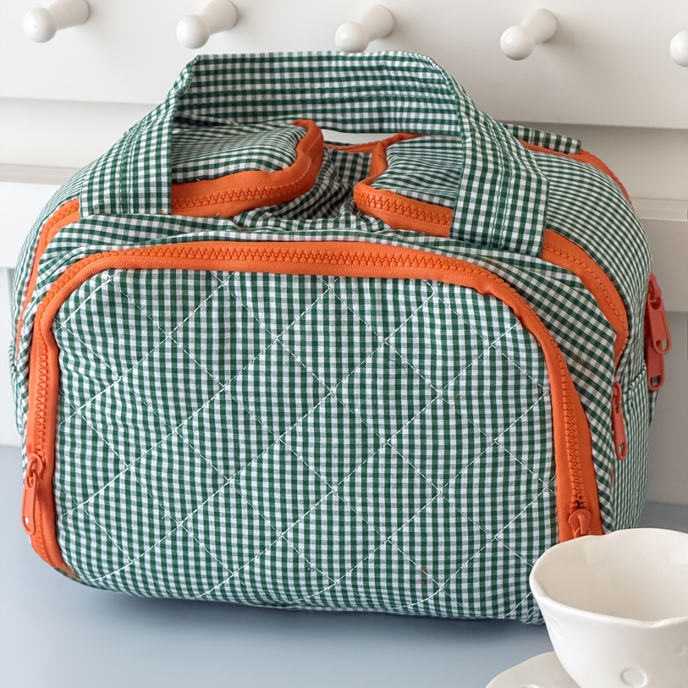 大容量のハンドバッグ型メイクブラシ収納ケース。複数のファスナ - Travel Accessories Toiletries のレビューと価格