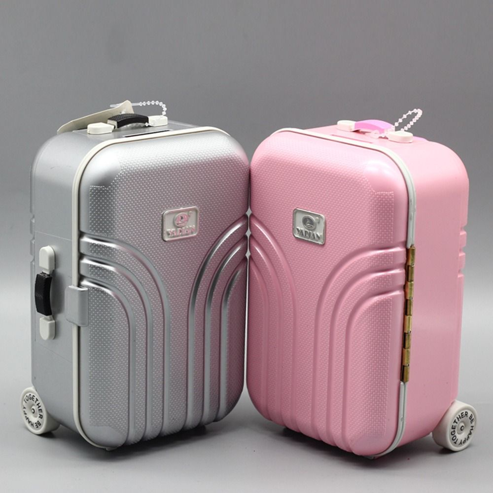 ミニ人形スーツケース 1/4 1/6 人形トラベルケースファ - Travel Accessories Girly のレビューと価格