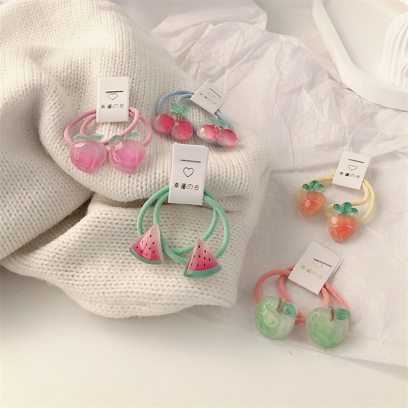 キッズキャロットヘアタイ 5ペア 滑り止め弾性ヘアバンド 女 - Travel Accessories With Toddler のレビューと価格