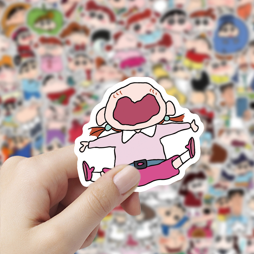 かわいい漫画アニメステッカー、防水グラフィティデカール（車、 - Sticker Luggage Decorative のレビューと価格