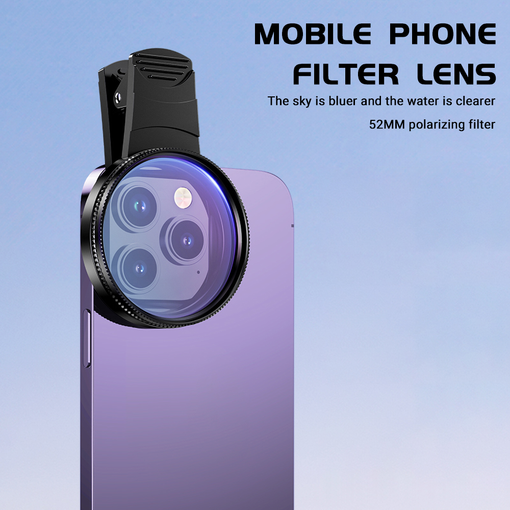 52mm クリップオンスマートフォンカメラフィルターキット  - Travel Accessories Online のレビューと価格