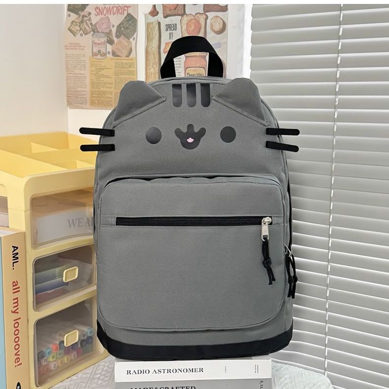 3Dデザインの猫のキャラクター「プーシーン」が描かれた、大容 - Travel Accessories Girly のレビューと価格