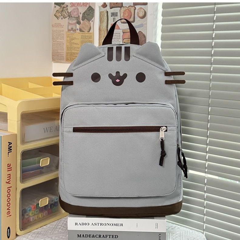3Dデザインの猫のキャラクター「プーシーン」が描かれた、大容 - Travel Accessories Girly のレビューと価格