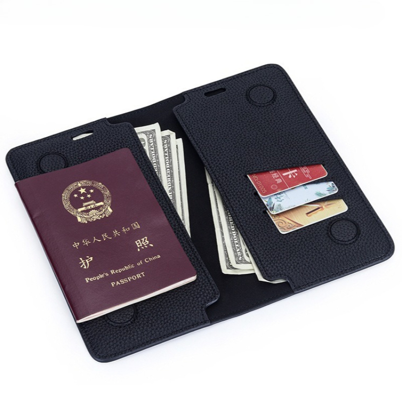 スリムでミニマルなパスポートウォレット、本革パスポートホルダ - Travel Wallet Slim のレビューと価格