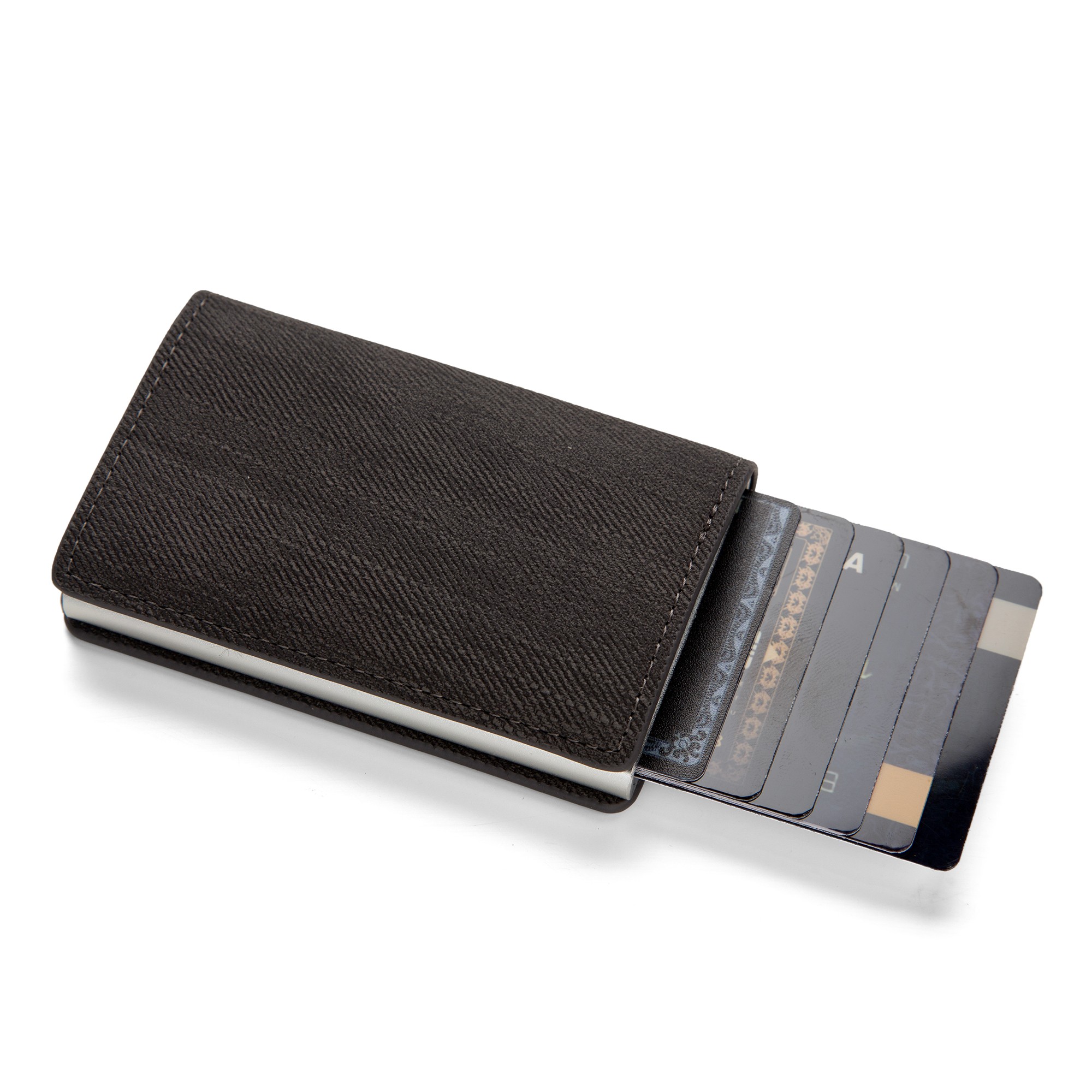 盗難防止RFIDクレジットカードホルダー ミニマリスト財布  - Travel Wallet Slim のレビューと価格