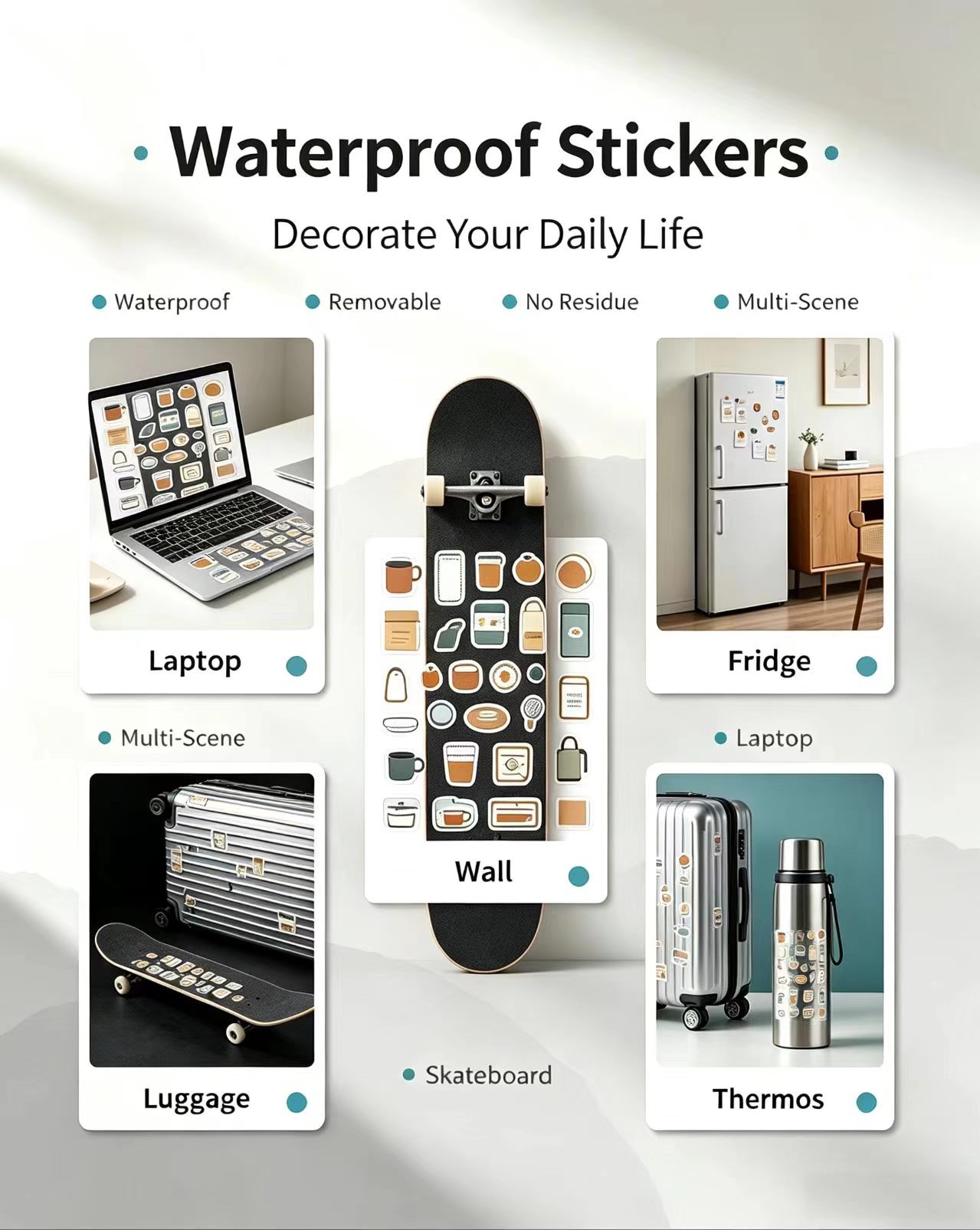 10cm 大人向けアニメガールステッカー ハンタイ 日本アニ - Sticker Luggage Decorative のレビューと価格
