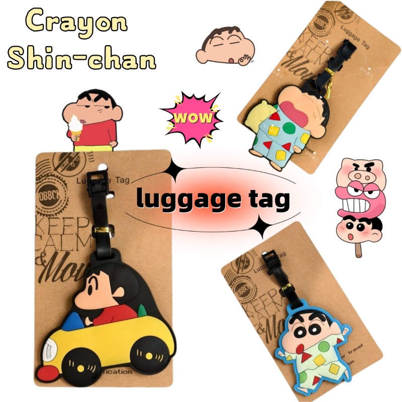 クレヨンしんちゃん漫画アニメキャラクターファッション荷物タグ - Travel Accessories Store のレビューと価格
