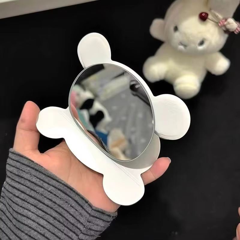 リラックマ折りたたみ化粧鏡かわいいシンプルなポータブル手持ち - Travel Accessories Girly のレビューと価格