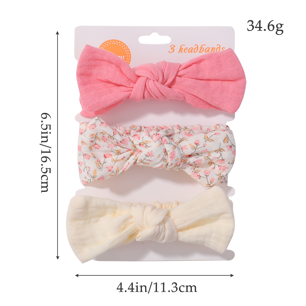 3 ピース/セットソフト弾性弓ヘッドバンド赤ちゃん女の子新生 - Travel Accessories With Toddler のレビューと価格