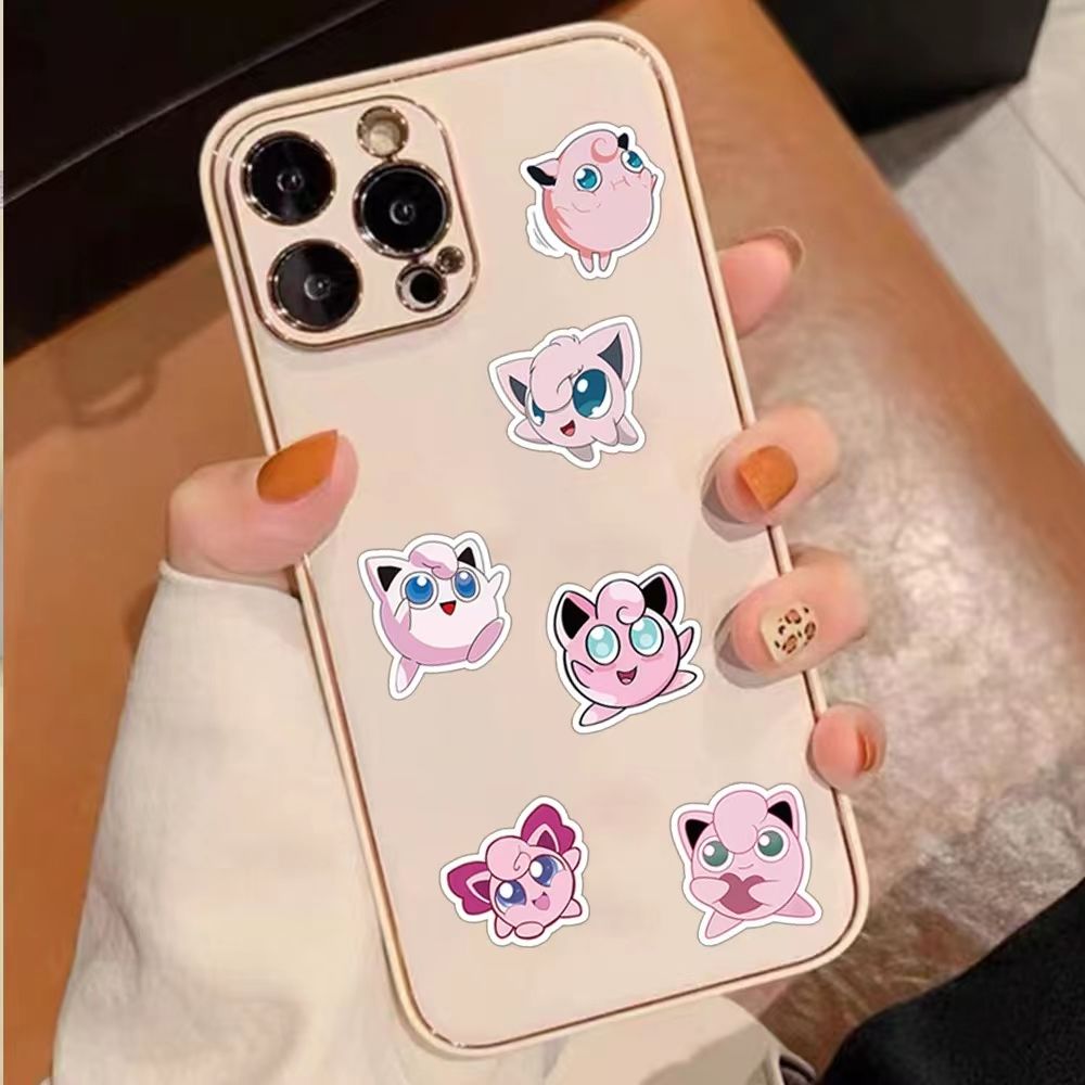 ポケモン 50枚のかわいいジグリーパフステッカー - ジャー - Sticker Luggage Decorative のレビューと価格