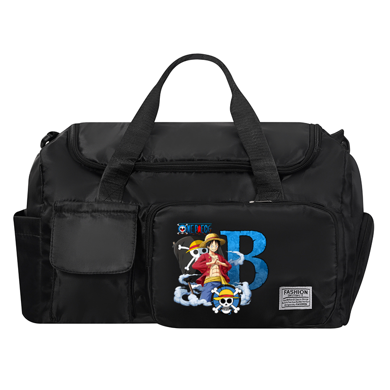 ワンピース男性女性旅行バッグアニメ A-Z 文字プリント防水 - It Travel Accessories のレビューと価格
