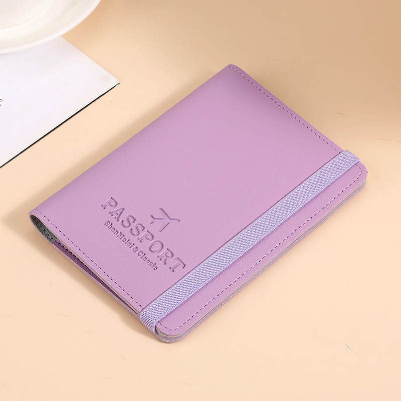 PUレザーパスポートカバー、多機能トラベルドキュメントホルダ - Travel Wallet Slim のレビューと価格