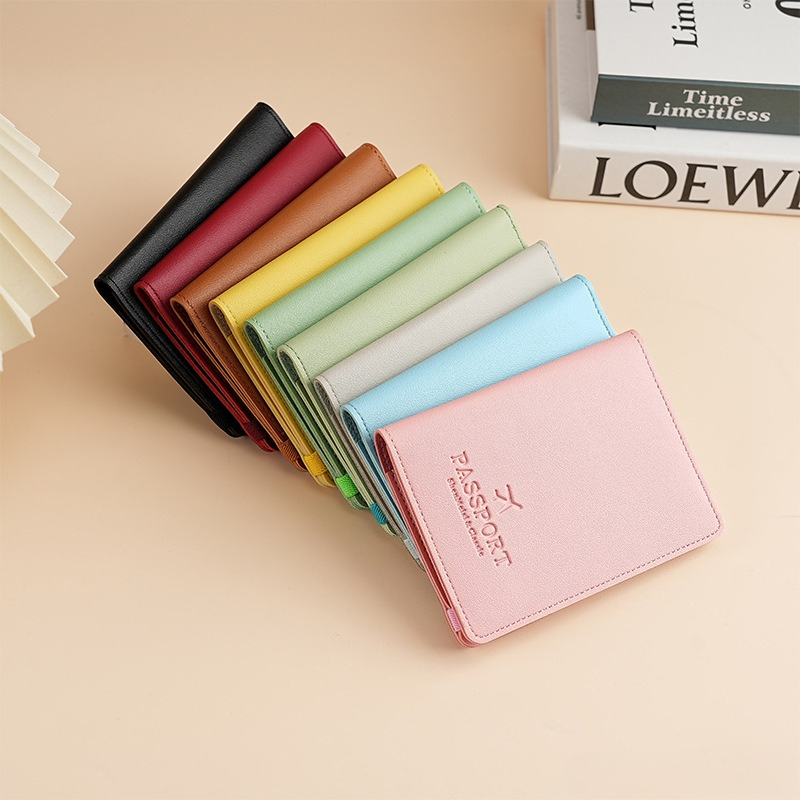 PUレザーパスポートカバー、多機能トラベルドキュメントホルダ - Travel Wallet Slim のレビューと価格