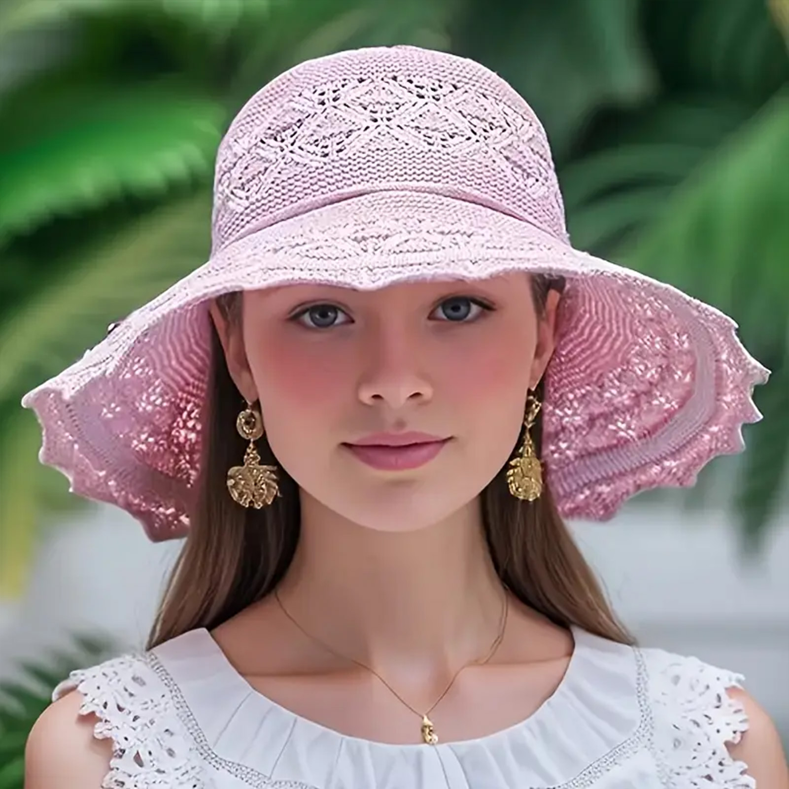 スタイリッシュなサンバイザー夏のビーチ帽子女性のための紫外線 - Travel Accessories Store のレビューと価格