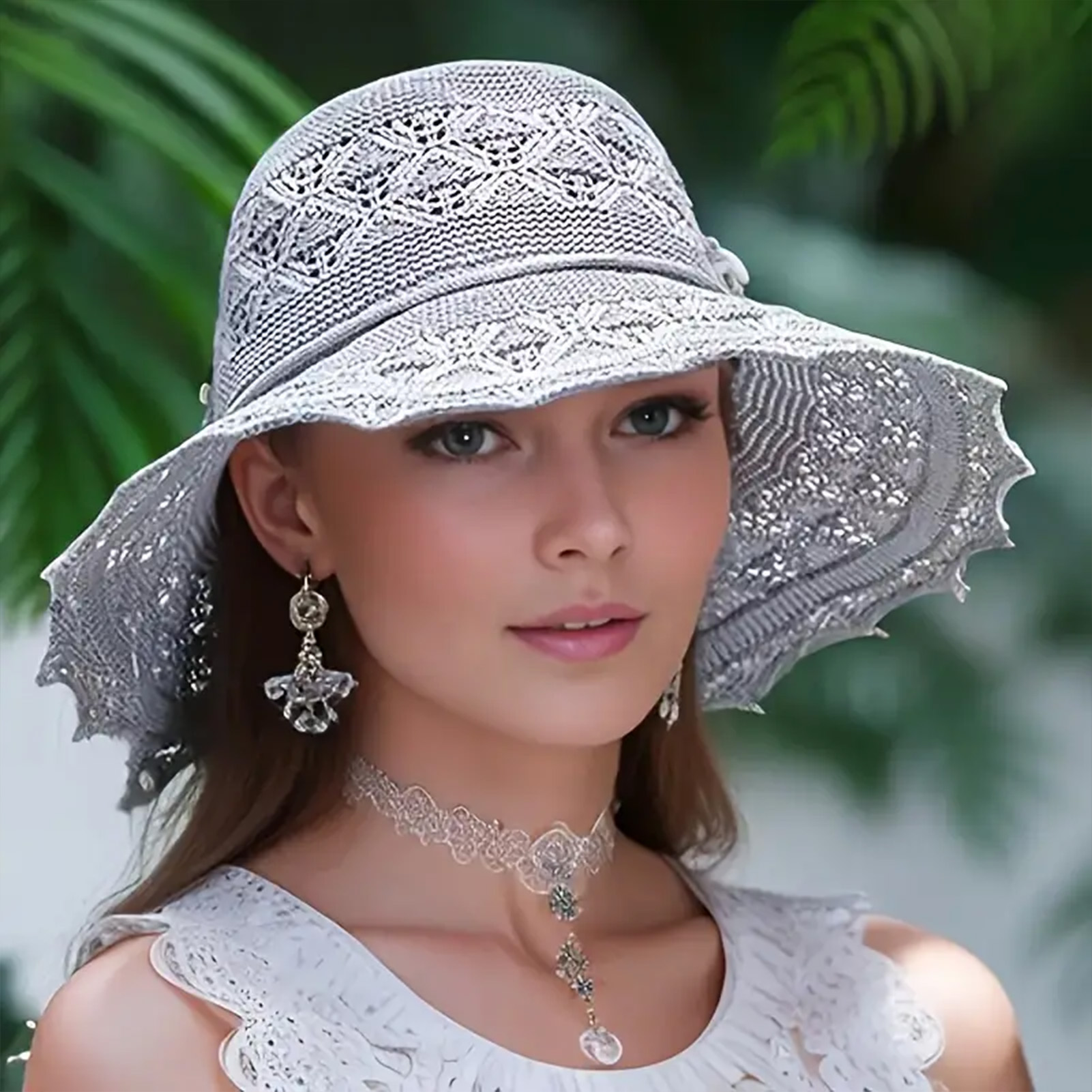 スタイリッシュなサンバイザー夏のビーチ帽子女性のための紫外線 - Travel Accessories Store のレビューと価格