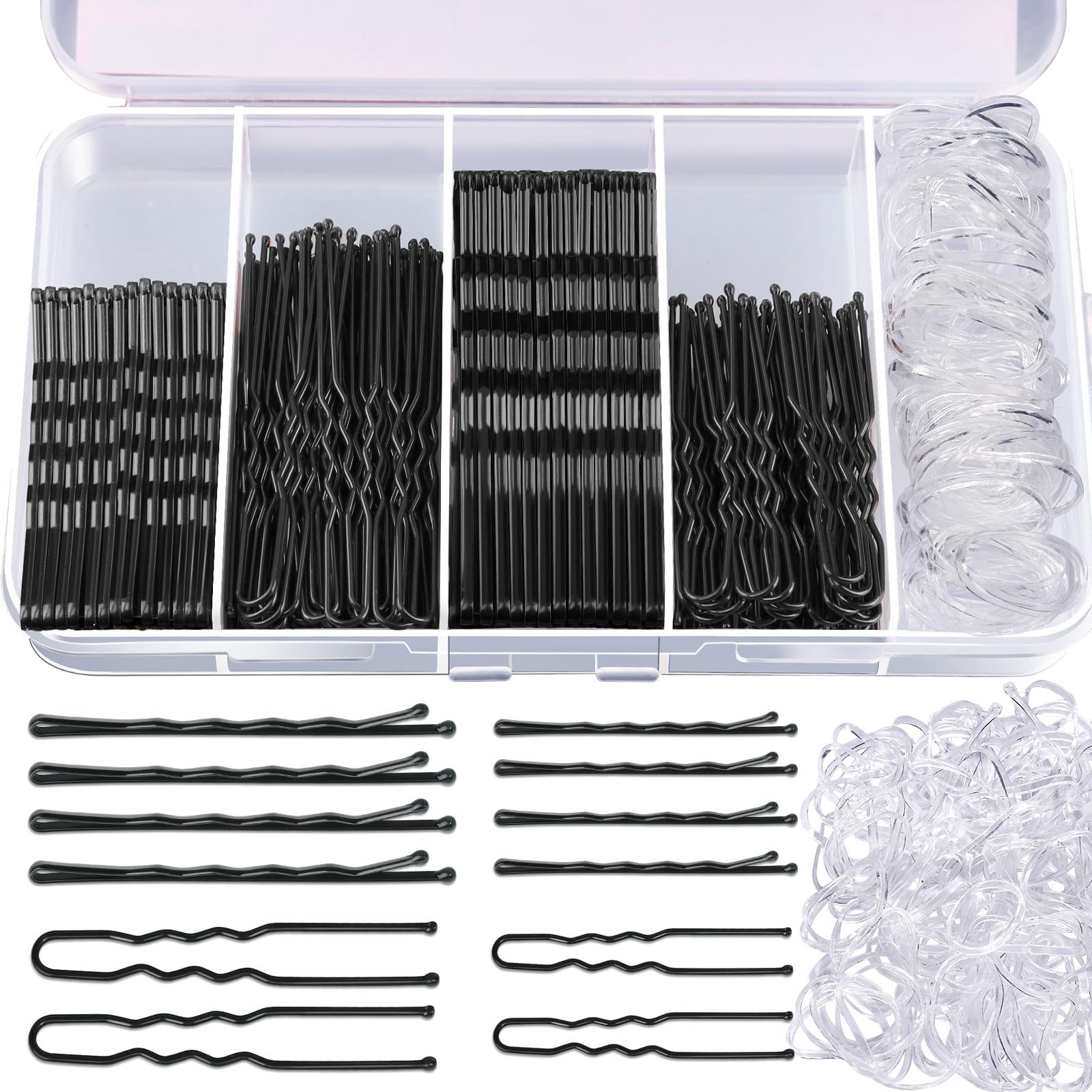 ヘアクリップセット 4個/6個 天然木ヘアクリップ 幼児用ヘ - Travel Accessories With Toddler のレビューと価格