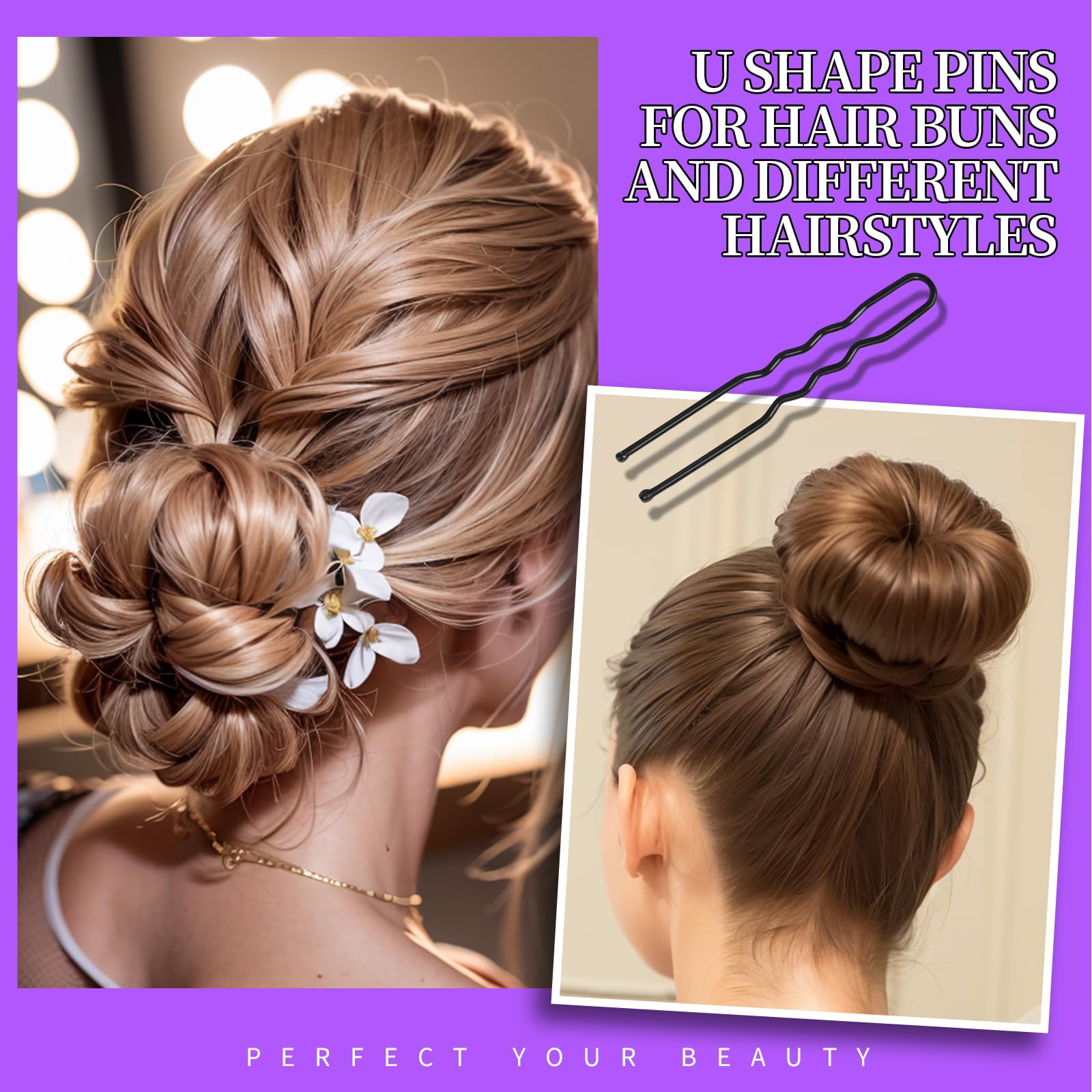 ヘアクリップセット 4個/6個 天然木ヘアクリップ 幼児用ヘ - Travel Accessories With Toddler のレビューと価格