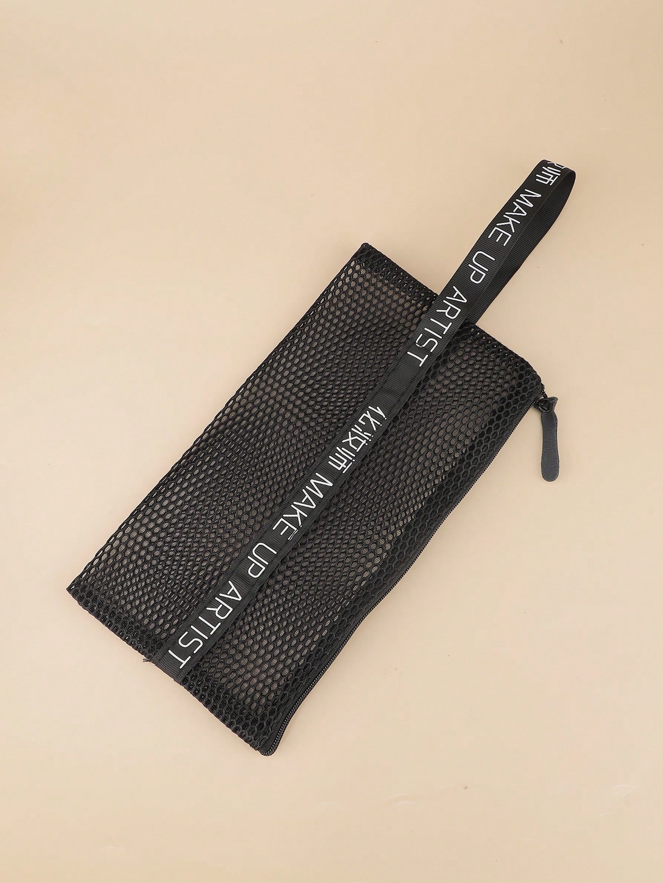 1個入りメッシュメイクアップバッグ、ジッパー付きコスメポーチ - Travel Accessories Toiletries のレビューと価格