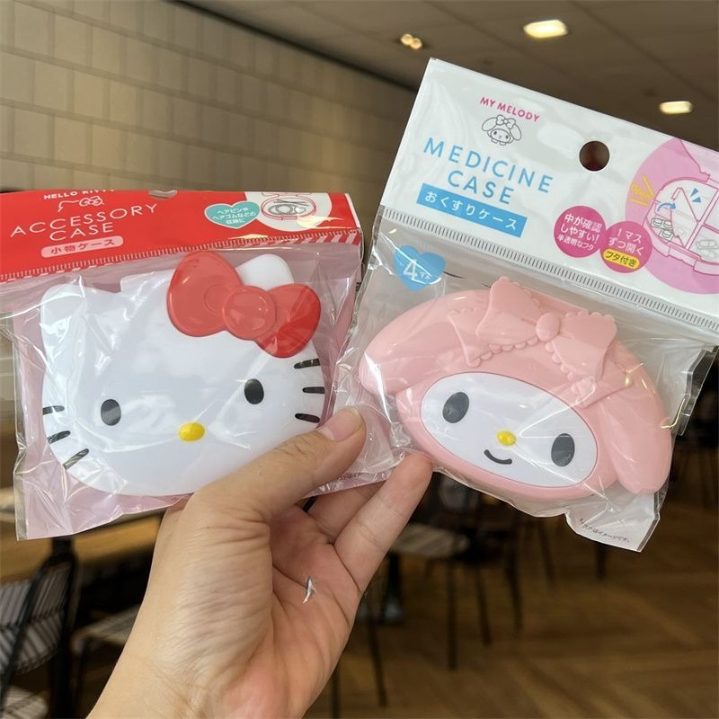 新しいかわいいサンリオマイメロディかわいい漫画ピルケースハロ - Travel Accessories Girly のレビューと価格