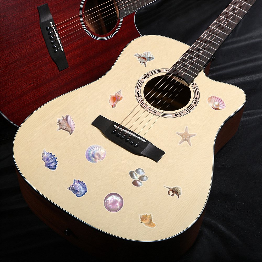 50 個漫画シェル落書きステッカーコンクパール DIY 装飾 - Sticker Luggage Decorative のレビューと価格