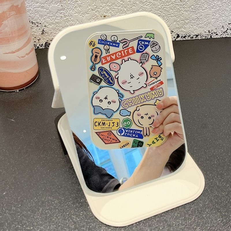 Ckw折りたたみ式メイクアップミラー キュートなうさぎハチワ - Travel Accessories Store のレビューと価格