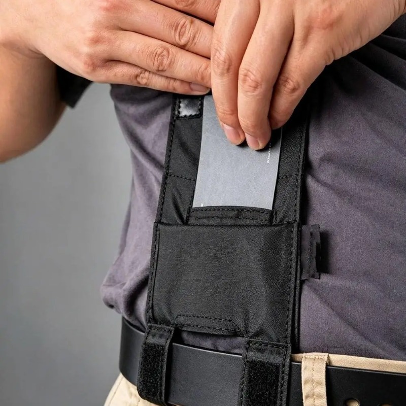 携帯用ウエストベルト財布、男性向けギフト、現金、カード、パス - Travel Wallet Slim のレビューと価格