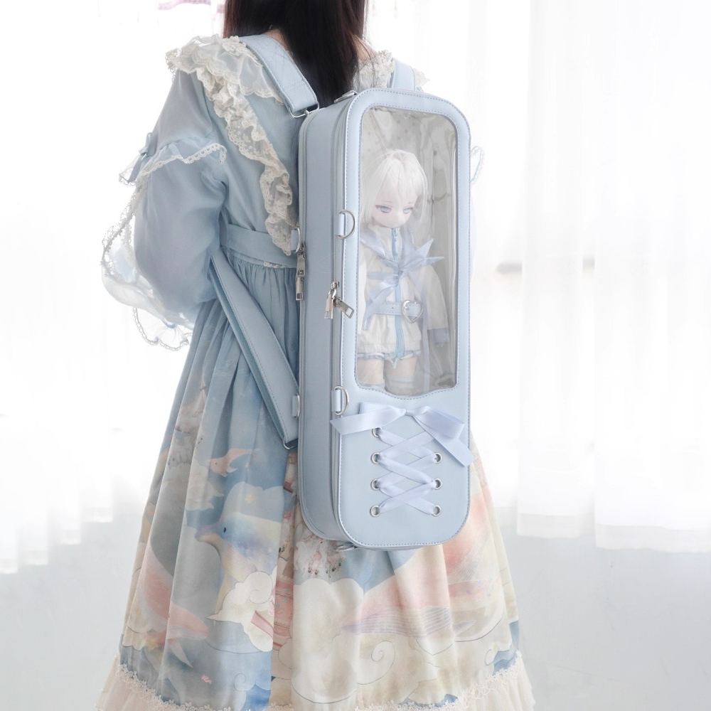 高品質1/4 BJDドール用外出パックケース、フェイクレザー - Travel Accessories Girly のレビューと価格