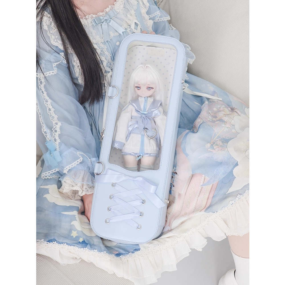 高品質1/4 BJDドール用外出パックケース、フェイクレザー - Travel Accessories Girly のレビューと価格