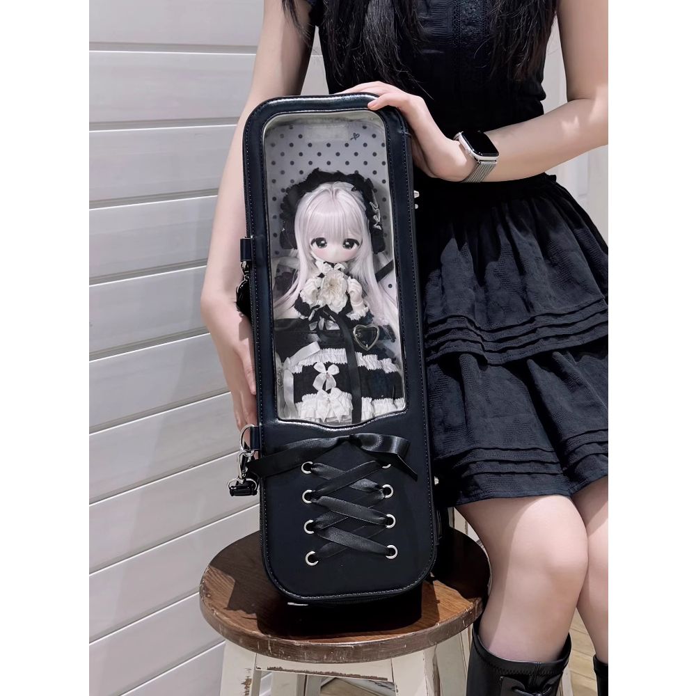 高品質1/4 BJDドール用外出パックケース、フェイクレザー - Travel Accessories Girly のレビューと価格